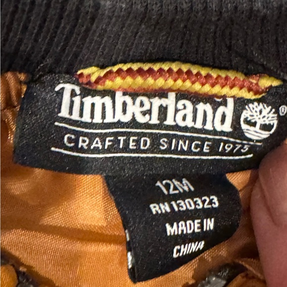 Timberland Kids' Mustard Yellow Vest - Picture 2 of 2